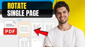 How to Rotate a Single Page in PDF File (Online & Free)