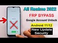 Realme Android 11/12 Frp Bypass 100% Working (Without PC) Realme Google Account Unlock Without Pc |