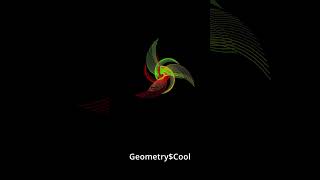 Wing graphic design using python turtle #shorts #geometrydash #trending #viralvideo