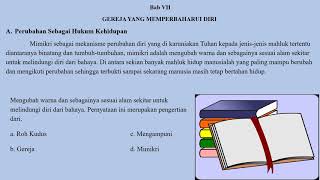 Review 2 Pembahasan Soal  Agama Kristen Kelas 9