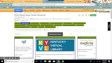 Changing the Layout of LibGuide Page