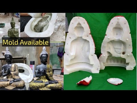 Silicone Mold || Buddha statues || making process