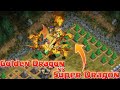 Super Dragon vs Golden Dragon | Clash of Clans | *New Super Dragon* | Nolimits