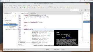 54 JAVA Networking File transfer Server Client