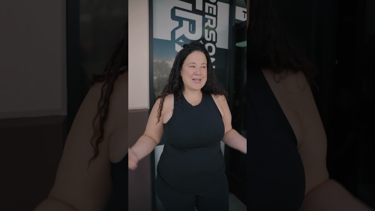 An Oasis member sharing her experience outside the training facility