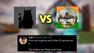 LaN vs Indian CODM community Drama in a nutshell