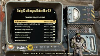 Fallout 76: Burning Springs Daily Challenges Guide Apr 25