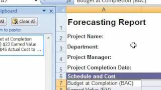 How to paste an item from the clipboard into a workbook screenshot 4