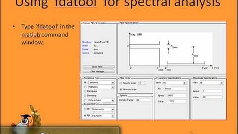 Matlab Spectral Analysis Fourier Analysis