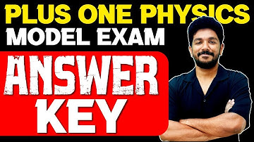 Plus one Physics | Model Exam Answer Key & Analysis | Exam Winner Plus One