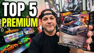 TOP 5 PREMIUM HOT WHEELS FROM MY MASSIVE COLLECTION!