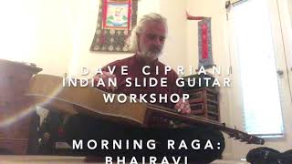 Indian Slide Guitar Workshop Oct 17 2020