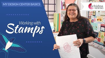 My Design Center Basics - Stamps | Echidna Sewing