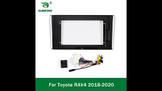 KUNFINE Android Car DVD GPS Navigation Car Stereo for Toyota RAV4 2018-2020 Radio Head Unit Carplay screenshot 5