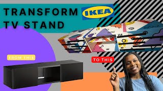 Transforming IKEA Besta TV Stand || Upcycle || DIY