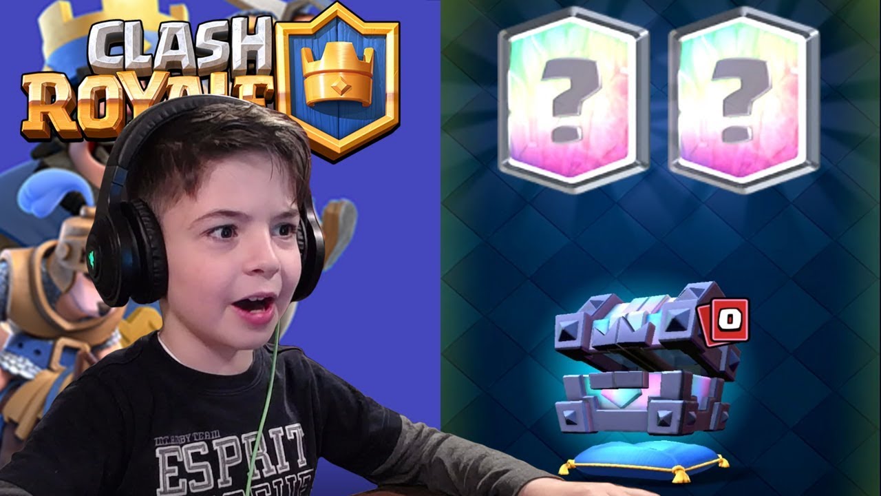 LEGENDARY KING'S CHEST OPENING Clash Royale YouTube