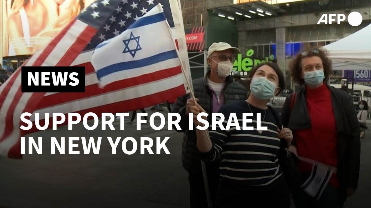 Support for Israel on show in New York demonstration | AFP