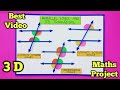 Parallel lines and its transversalcorresponding and alternet anglesmaths working modelproject 