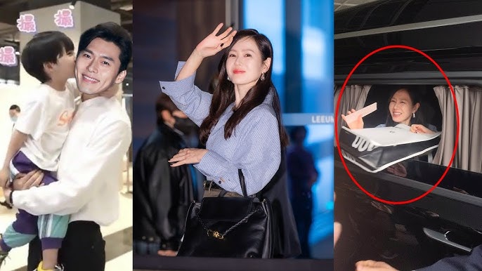 Why is Son Ye-jin looking like this? Hyun Bin and Baby Alkong ReactS -  YouTube