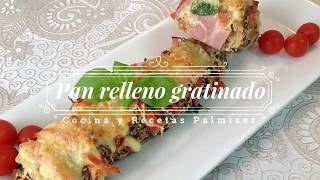 BAGUETTE RELLENO DE BACON Y QUESO | Recetas de Cocina