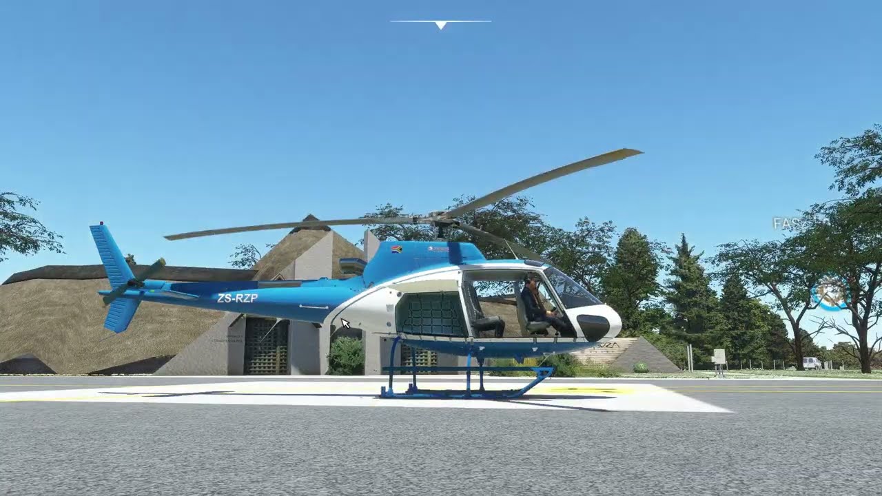 MSFS 2020 Airbus H125 SAPS Airwing Patrol at Kruger National Park