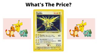 1999 Base Set Zapdos HOLO - What s The Price