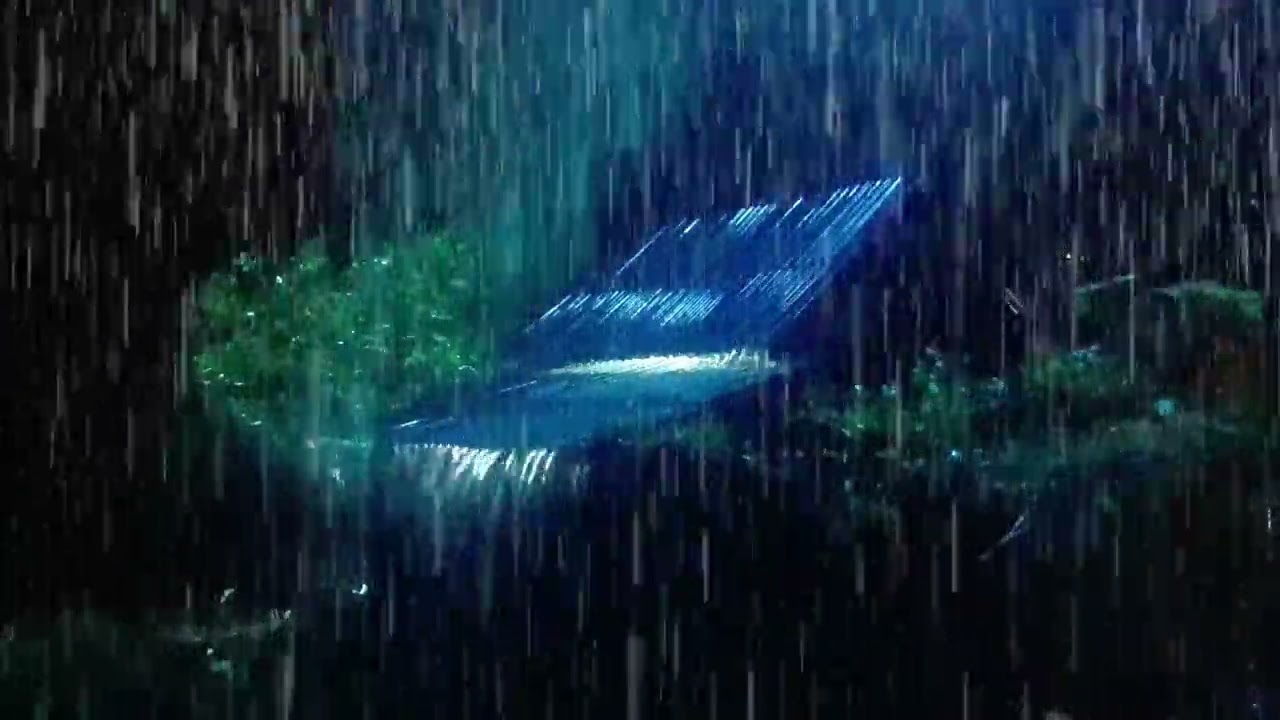 Thunderstorm & Heavy Rain Sounds ⚡ Pure Nature Relaxation for Stress Relief