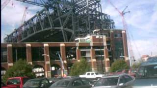 Lucas Oil Stadium Construction scene