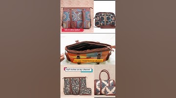 Zouk Mini Review | Best Office Handbag | Laptop bag   #zouk