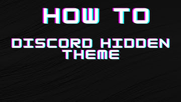 Discord Secret Theme Dark AMOLED on mobile devices