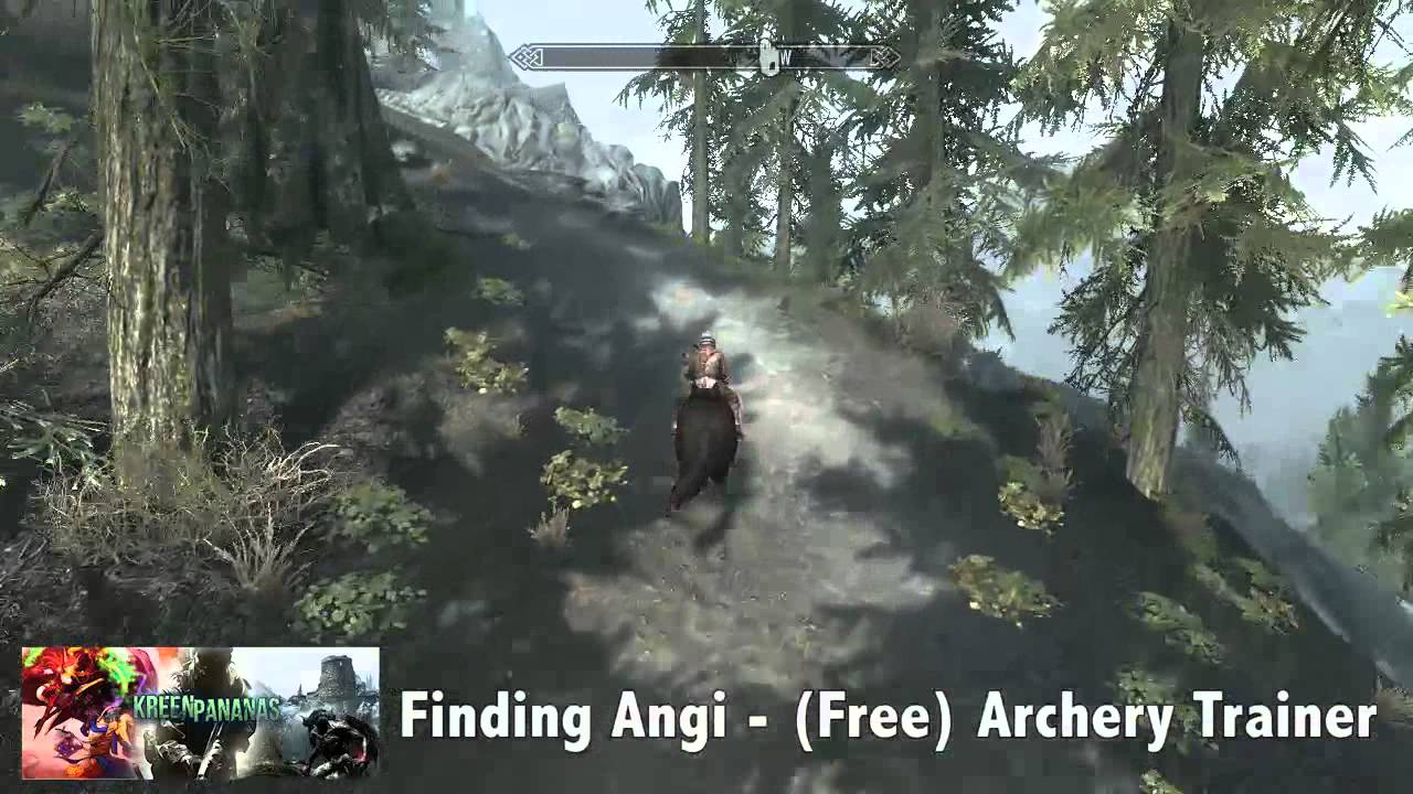 The Elder Scrolls V Skyrim Guide How to find Angi's camp YouTube