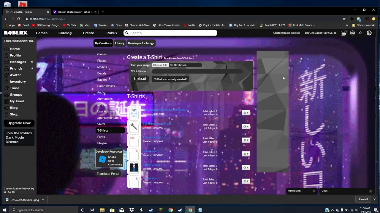 How To Make T Shirts On Roblox Youtube