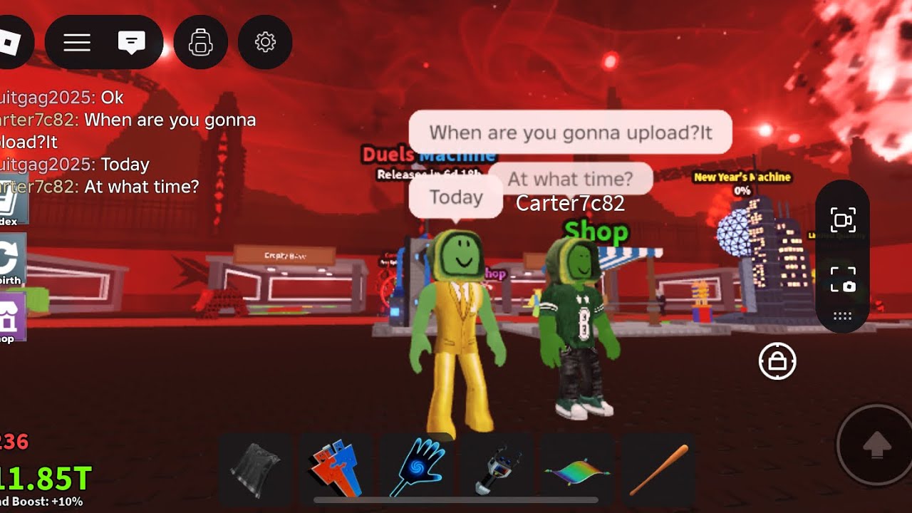 Just chilling with my friend pvp and also the other scene I’ll post tomorrow so yeah also give away 