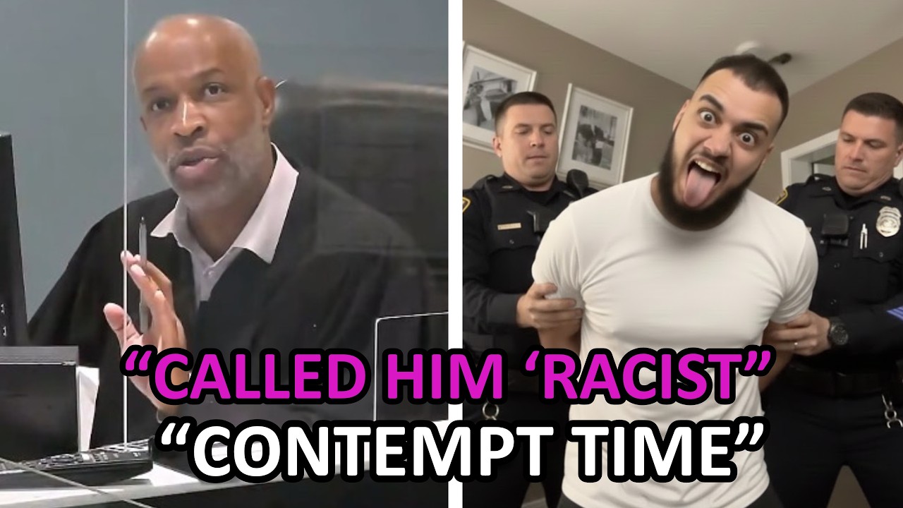 Judge Hands Out 30 Days for Contempt After Extreme Disrespect, Racism Claims!