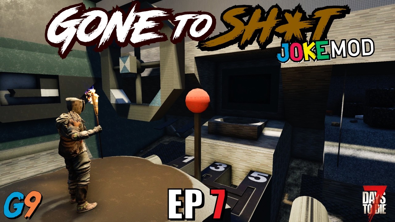 7 Days to Die - Looting a Giant SUV (Joke Mod EP7)