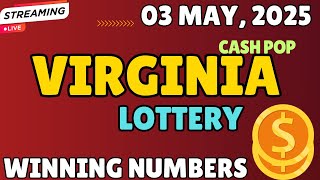 Virginia Cash Pop Lottery Results For - 03 May, 2025 - Coffee Break, Lunch Break - Cash 5- Powerball