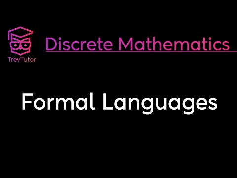 [Discrete Mathematics] Formal Languages