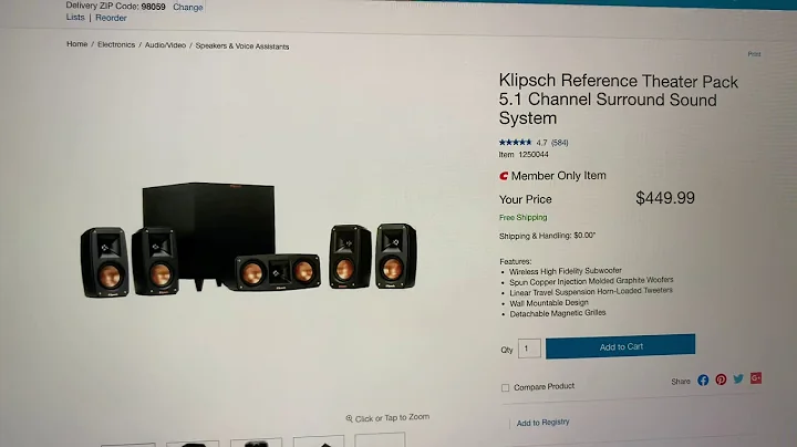 Klipsch reference theater pack 5.1 wireless subwoofer issue