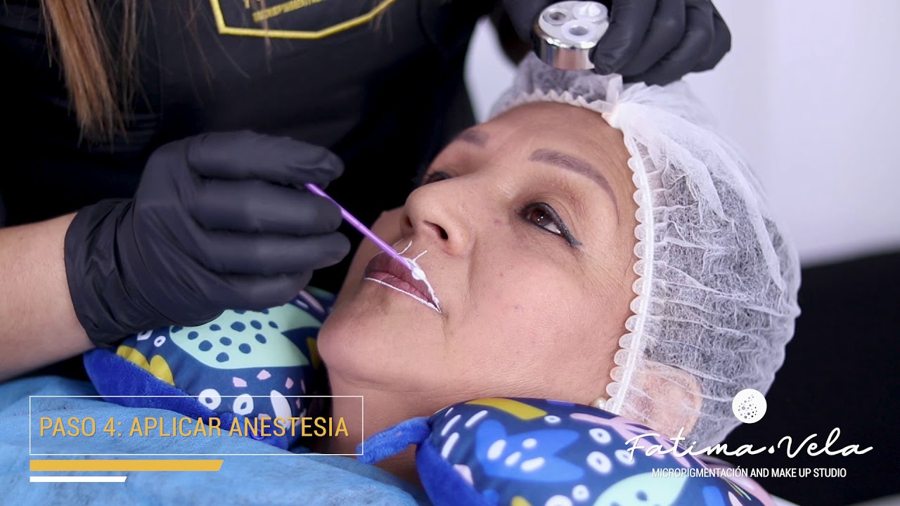LABIOS-MAQUILLAJE PERMANENTE-PASO A PASO🔥🔥🔥🔥