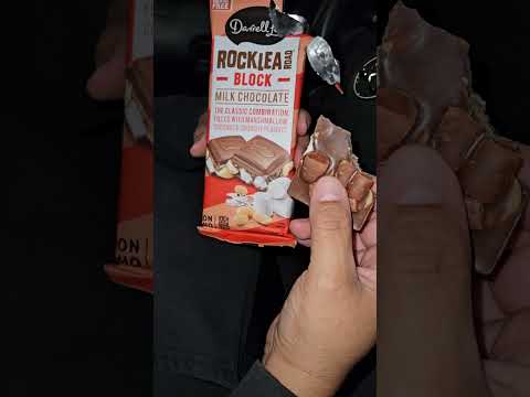 Darrell Lea RockLea Road Block Milk Chocolate 🍫 😋 non-gmo 🌴 palm oil free made in Australia