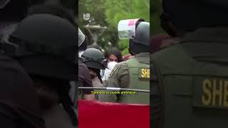 Protestas universitarias contra Israel tienen consecuencias