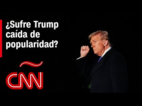 ¿Sufre Trump caída