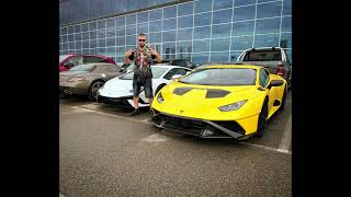 Rapper Leonard Kurtishaj King Lk 27.Juli 2023 Lamborghini 611