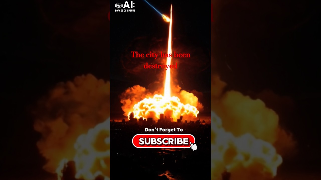 The city has been destroyed, 😱😱😱