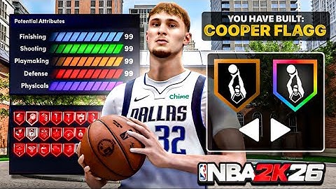NEW *FULLY OPTIMIZED* COOPER FLAGG BUILD DOMINATES RANDOM REC ON NBA 2K26
