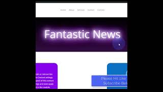 Divi Theme Animated GLOWING Page Heading