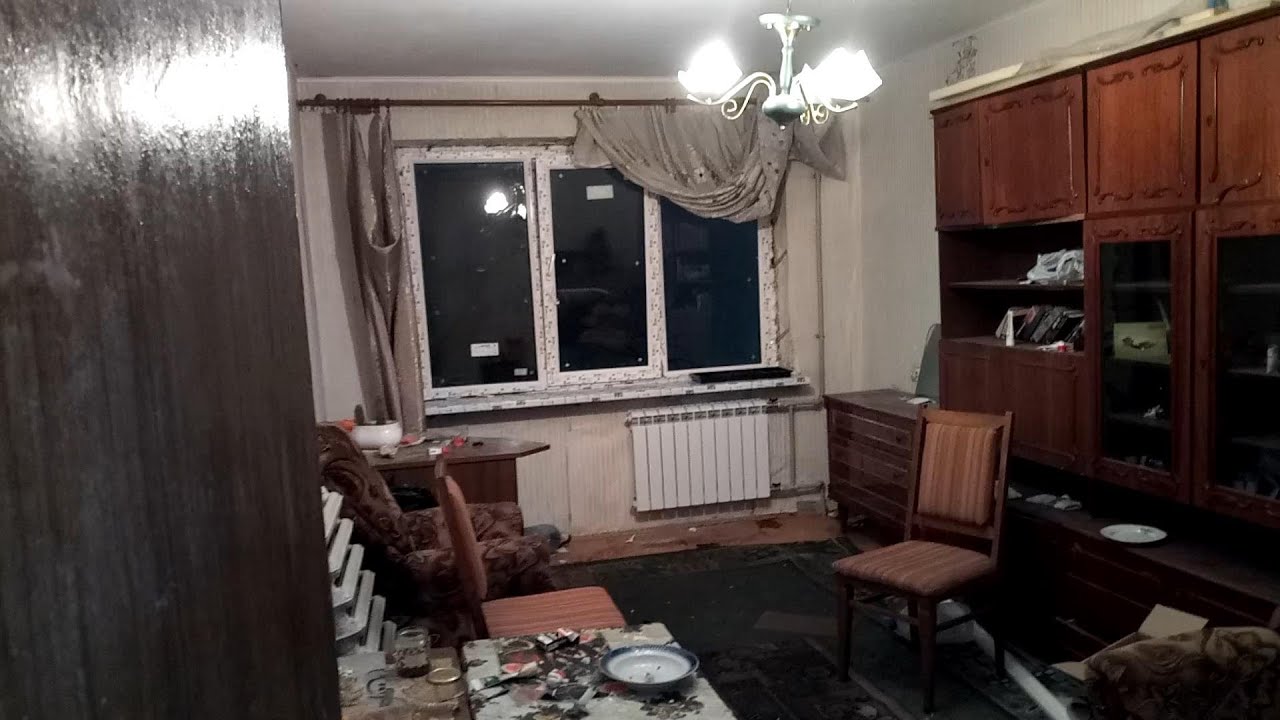 Мариуполь . Жилая Квартира через Год после Войны в Мариуполе - YouTube