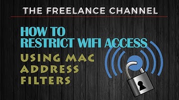 How to Setup Wifi Access With MAC Address filters