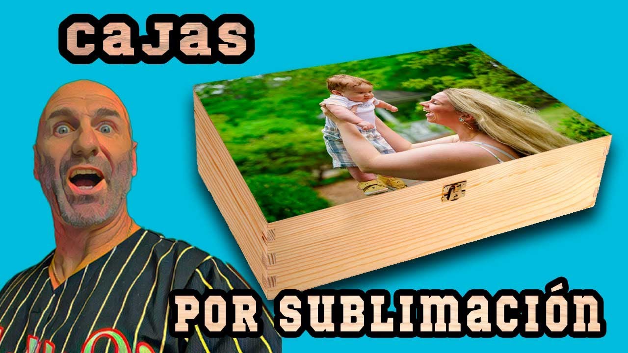 🎨 personaliza cajas con sublimacion - prepara la madera para sublimar tu mismo 🖨