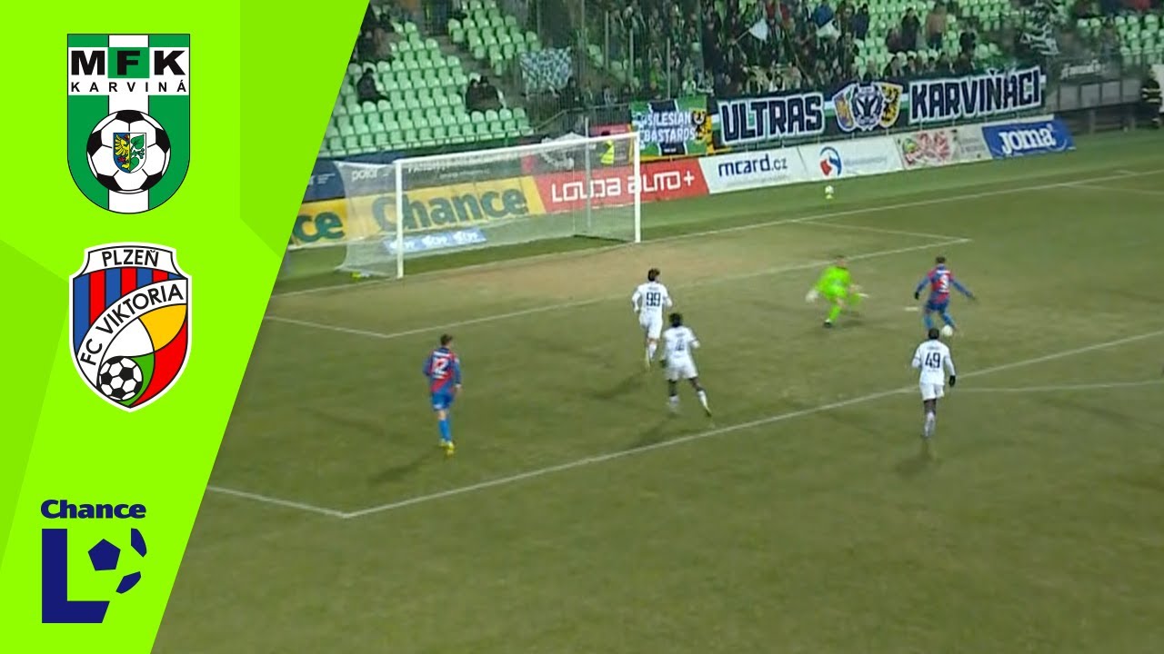 Chance Liga Highlights: MFK Karviná : FC Viktoria Plzeň 0:2 (20. kolo)